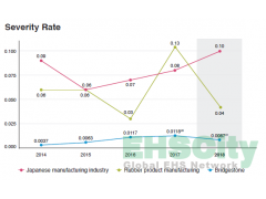 Safety Performance Bridgestone annual report of CSR / 2
